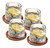 Vasos De Whisky Diamante 360 X 4 Unidades