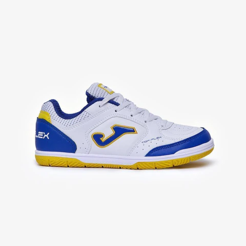 CHUTEIRA FUTSAL JOMA TOP FLEX JR (BCO/AZL)