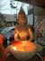 Lampara de sal Buda de la meditacion - comprar online