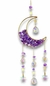 Atrapasol Colgante Luna Cristales - tienda online