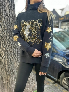 buzo frisado - tigre