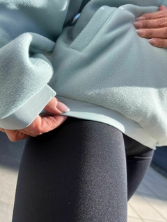 buzo polar - acero - sport fashion