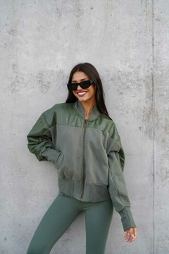 campera bomber verde en internet