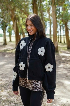 campera bomber de polar