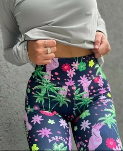 calza estampada con cierre - comprar online