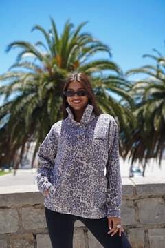 buzo polar - print - sport fashion
