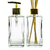 Kit Vidro Retangular 250ml Ouro - Casa das Essências SS