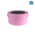 Lata Redonda 6,5X3 Rosa com Visor (1un)