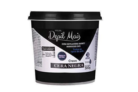Cera Depilatória Quente cravo /negra 300g