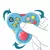 Spinner de mão colorido edc fidget spinner arco-íris spiner anti-ansiedade bri - loja online