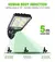 Imagem do Luzes solares impermeáveis com sensor de movimento, iluminação de segurança