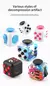 Fidget Cube Antiestresse Hand Spinner Brinquedo de descompressão para autismo T