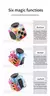 Fidget Cube Antiestresse Hand Spinner Brinquedo de descompressão para autismo T