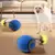 Gato bola interativa brinquedos bola de rolamento automático falso cauda recarr na internet