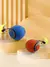 Gato bola interativa brinquedos bola de rolamento automático falso cauda recarr - GeouLOja