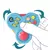 Spinner de mão colorido edc fidget spinner arco-íris spiner anti-ansiedade bri na internet