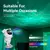 Luz do projetor de astronauta Galaxy Star 360 ° Luz noturna de céu estrelado L - comprar online