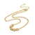Collar laminado oro 18k/goldfilled estrellas microcircones - comprar online