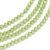 Tira facetada piedra natural peridoto - comprar online