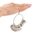 Anillo ajustable de plata 925 con rayas - tienda online