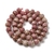 Tira piedra natural Rodonita rondelle - comprar online