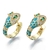 Par aros serpientes laminados oro 18k/goldfilled en internet