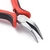 Pinza curva con punta plana ranurada - comprar online