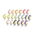 Arito cuff esmaltado laminado oro 18k/goldfilled - comprar online