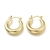 Par aros argollas goldfilled oro 18k