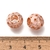 Cuenta pandora gold rose calada