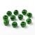 Cuentas de madera verde 6mm precio por 20 gramos - comprar online