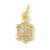 Dije tortuga mini goldfilled oro 18k