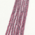 Tira rondelle facetada piedra natural granate AA (2x1mm)