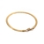 Pulsera clapton acero dorado laminado oro 18k/goldfilled