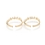Anillo goldfilled oro 18k microcircones - comprar online