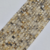 Tira cúbica piedra natural cuarzo rutilado de oro inclusiones negras 2,5mm