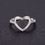 Anillo corazón plata 925
