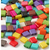 Cuentas rectangulares de vidrio con doble agujero (10 unidades) - comprar online