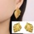 Aros dorados hojas