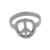 Anillo signo de paz (talle 6)