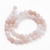 Tira de piedra natural aventurina rosa mate - comprar online