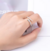 Anillo serpiente con circones