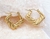 Aros rombos con rayas