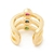 Arito cuff con circones de colores laminado oro 18k/goldfilled - comprar online