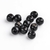 Cuentas de madera 8mm negra (precio por 20 gramos)