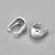 GANCHOS DROPS DE ACERO 304 COLOR PLATA (PACK X 5U.)