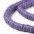 Tira de fimo plano violeta 6mm