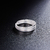 Anillo ajustable de plata 925 con rayas