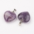 Dije de piedra natural amatista corazón - comprar online
