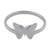Anillo mini mariposa (talle 6)